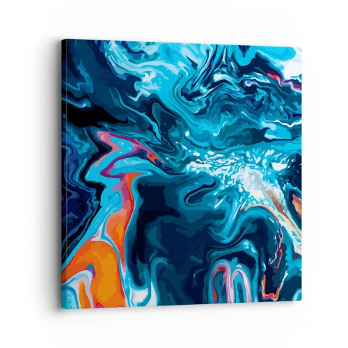 Bild auf Leinwand - Leinwandbild - Reise ins Zentrum des Himmels - 30x30 cm