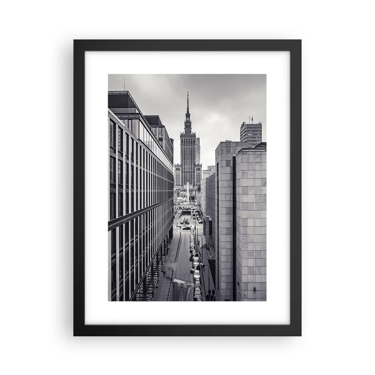Poster in einem schwarzem Rahmen - Warschauer Tal - 30x40 cm