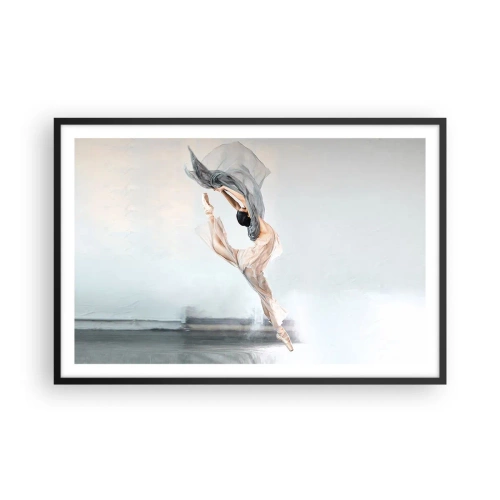 Poster in einem schwarzem Rahmen - Im Tanzrausch - 91x61 cm
