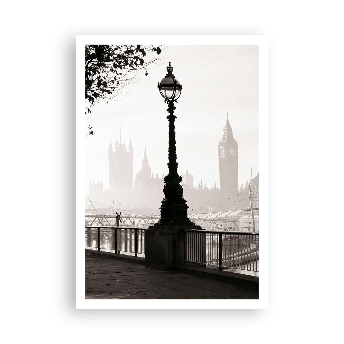 Poster - Londoner Morgen - 70x100 cm