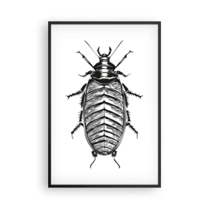 Poster in einem schwarzem Rahmen - Was für ein Exemplar! - 61x91 cm