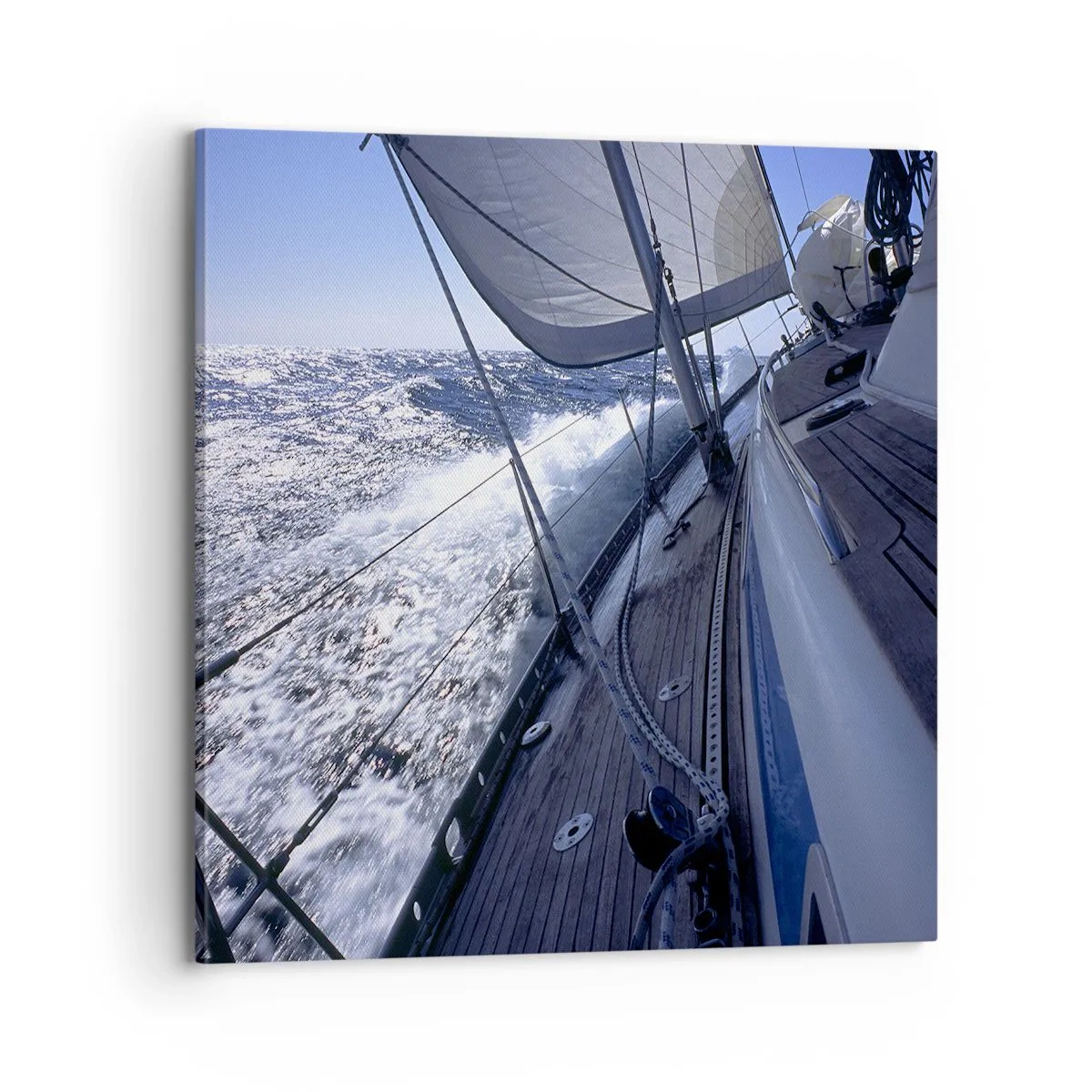 Bild auf Leinwand - Leinwandbild - Ich weiß was es heißt ein Vogel zu sein - 70x70 cm