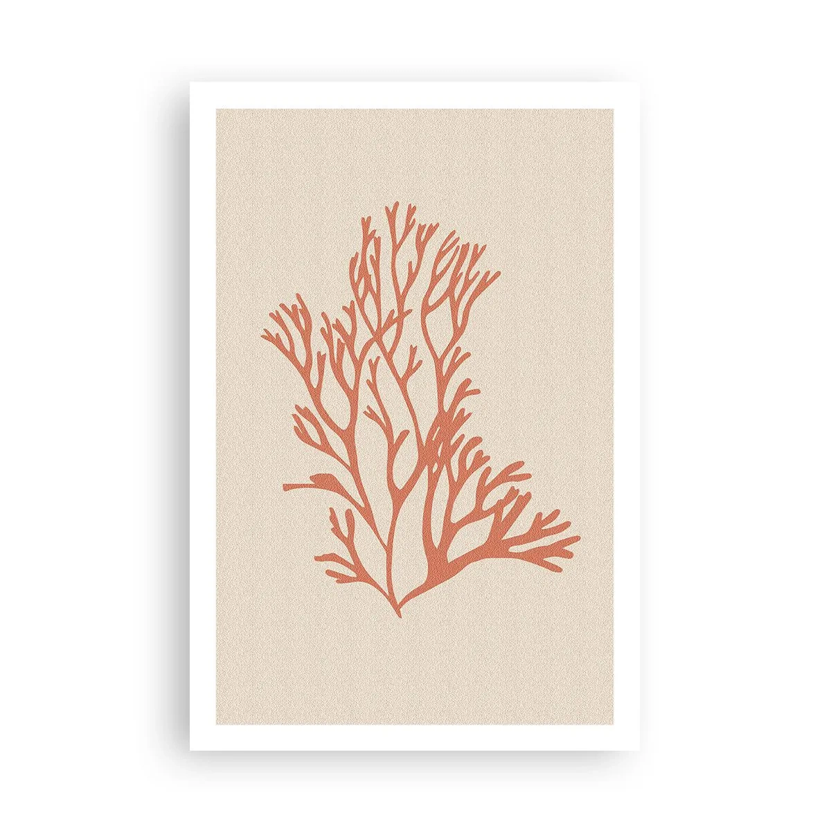 Poster - Korallenfiligran - 61x91 cm