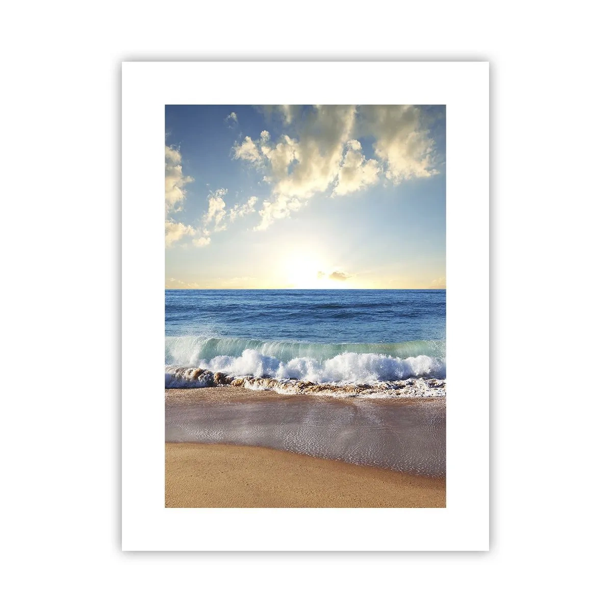 Poster - Bewegung und Stille zugleich - 30x40 cm