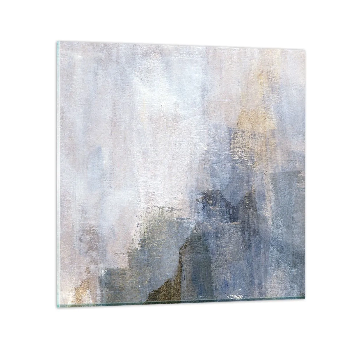 Glasbild - Bild auf glas - Farbtöne und Akkorde - 70x70 cm