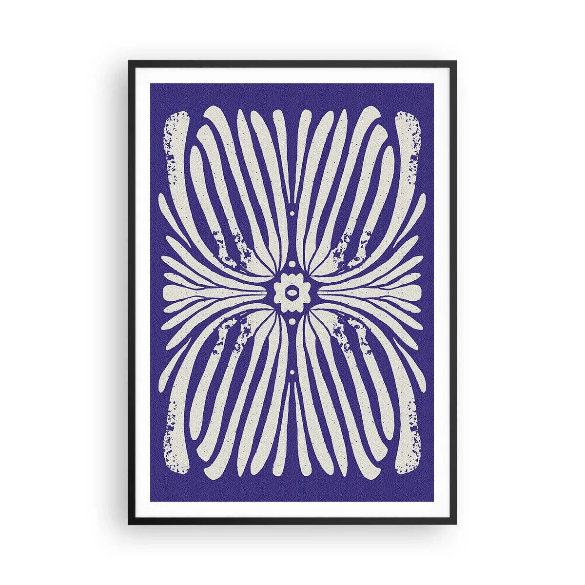 Poster in einem schwarzem Rahmen - Ethnische Inspirationen - 70x100 cm