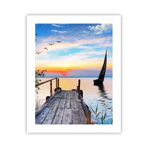 Poster - Guten Abend - 40x50 cm