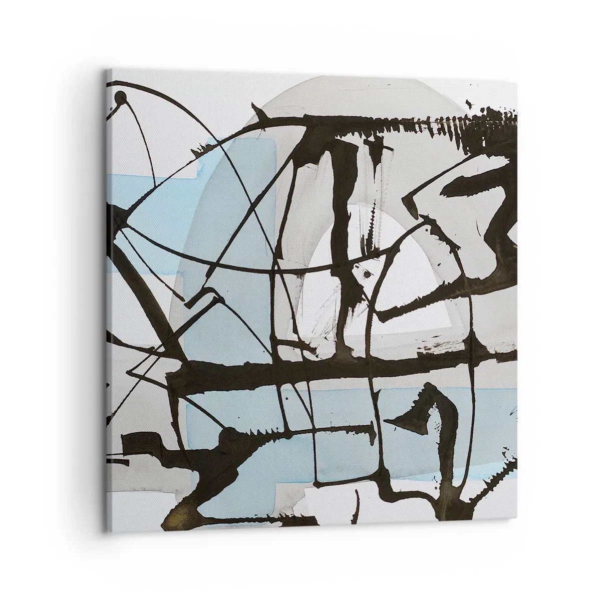 Bild auf Leinwand - Leinwandbild - Trotzdem blau - 50x50 cm