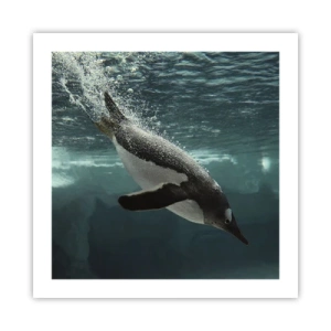 Poster - Willkommen in meiner Welt - 50x50 cm