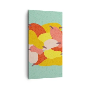 Bild auf Leinwand - Leinwandbild - Probieren Sie die Sommersonne - 55x100 cm