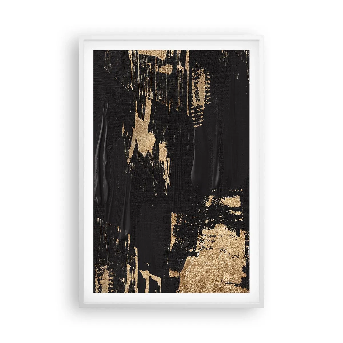 Poster in einem weißen Rahmen - Spur einer Berührung - 61x91 cm