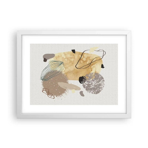 Poster in einem weißen Rahmen - Angewandte Plumkologie - 40x30 cm