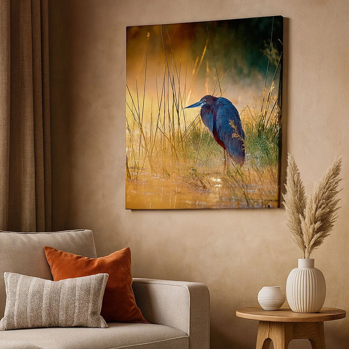 Bild auf Leinwand - Leinwandbild - Komm, gib mir eine Pause mit diesen Fotos - 30x30 cm