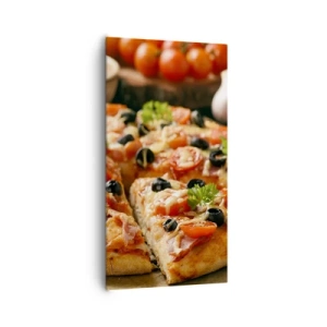 Bild auf Leinwand - Leinwandbild - Du bist schon wieder davongekommen - 65x120 cm