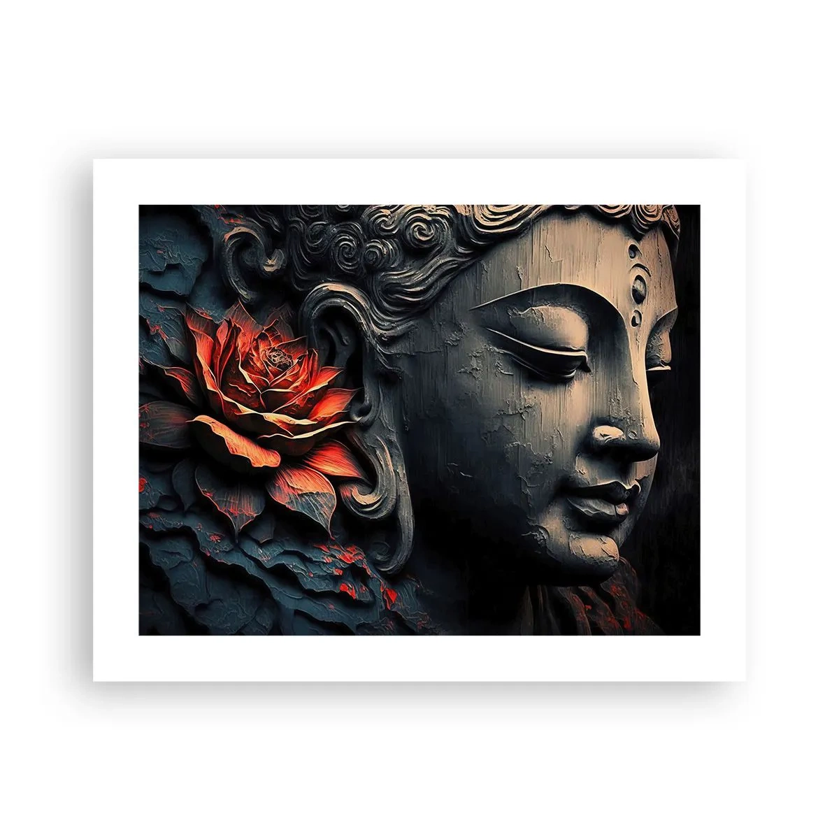 Poster - Im Einklang mit der Welt - 50x40 cm