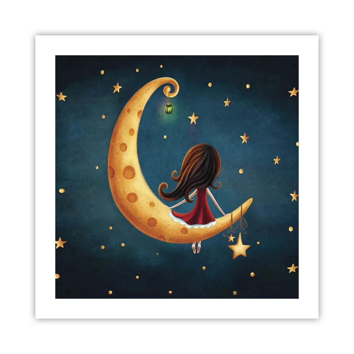 Poster - Einmal… - 50x50 cm