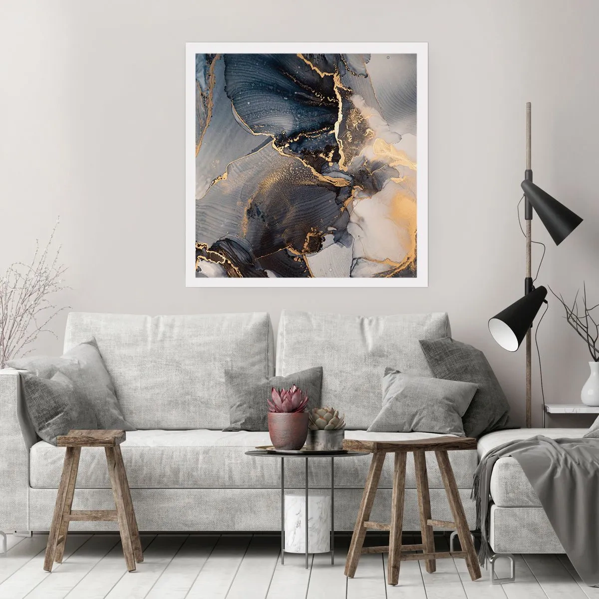 Poster - Leben aus Stein - 40x40 cm