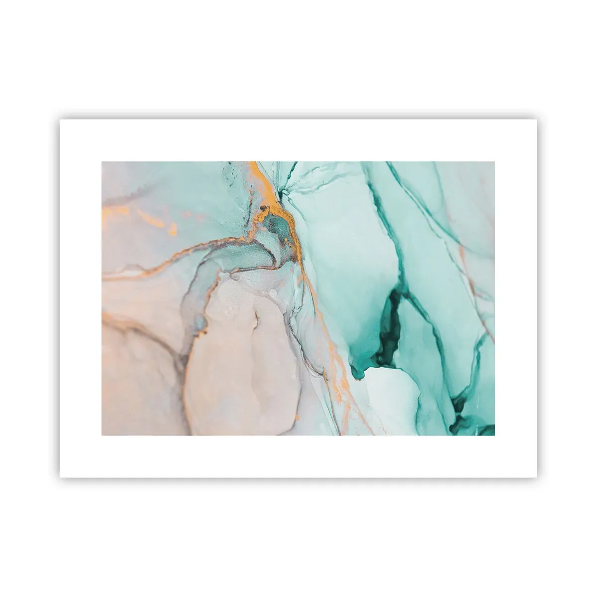 Poster - Ein Tanz der Formen und Farben - 40x30 cm