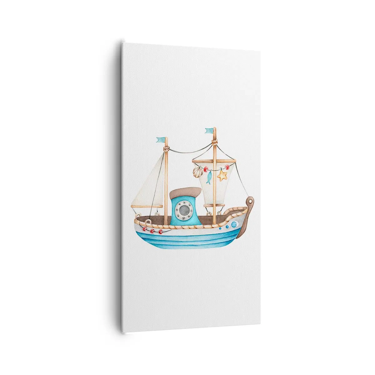 Bild auf Leinwand - Leinwandbild - Ahoi, Abenteuer! - 65x120 cm