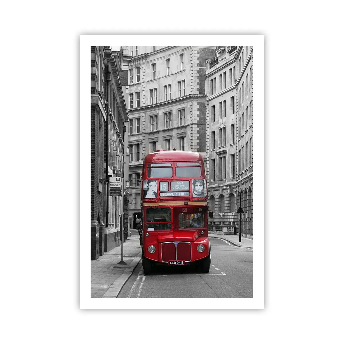 Poster - Der Alltag muss nicht grau sein - 61x91 cm