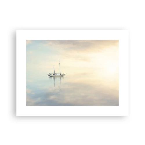 Poster - Im Meer der Stille - 40x30 cm