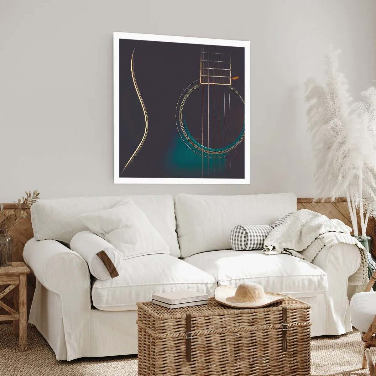 Poster - Einen Moment bevor es ertönt - 60x60 cm