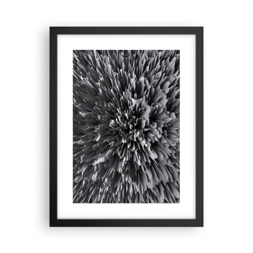 Poster in einem schwarzem Rahmen - Härter kann es nicht werden - 30x40 cm