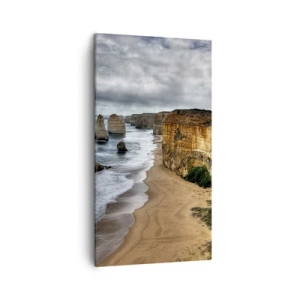 Bild auf Leinwand - Leinwandbild - Rohe Schönheit - 45x80 cm