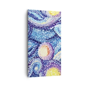 Bild auf Leinwand - Leinwandbild - Aus einem Gemälde von van Gogh - 55x100 cm