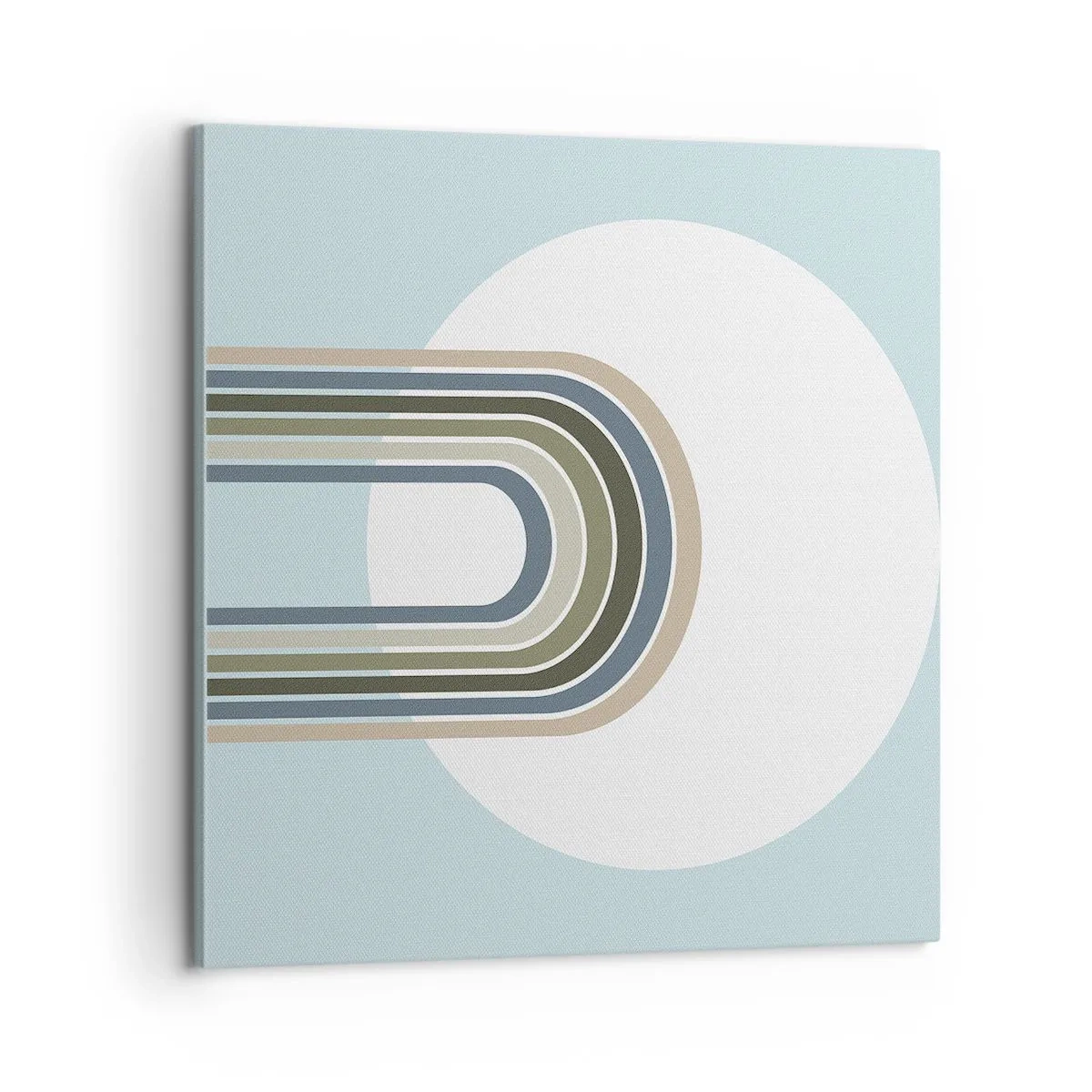 Bild auf Leinwand - Leinwandbild - Unwiderstehliche Anziehungskraft - 60x60 cm