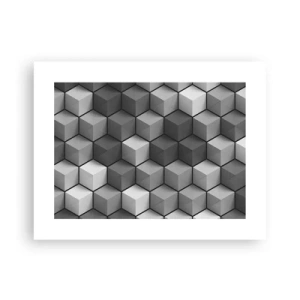 Poster - Kubistisches Puzzle - 40x30 cm