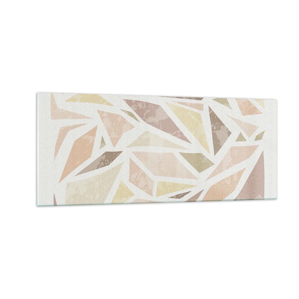 Glasbild - Bild auf glas - Buntglas-Komposition - 100x40 cm