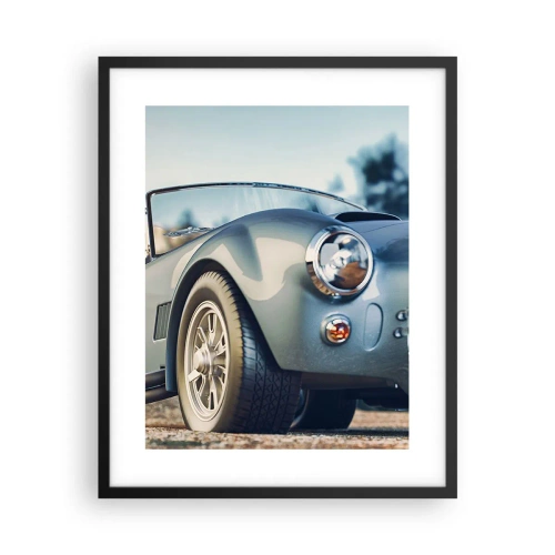 Poster in einem schwarzem Rahmen - Denn Stil zählt - 40x50 cm
