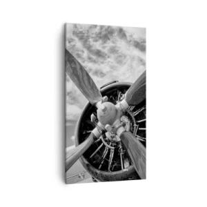 Bild auf Leinwand - Leinwandbild - Eroberer der Lüfte - 45x80 cm