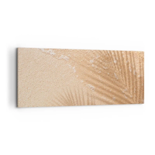 Bild auf Leinwand - Leinwandbild - Der Schatten eines heißen Sommers - 100x40 cm