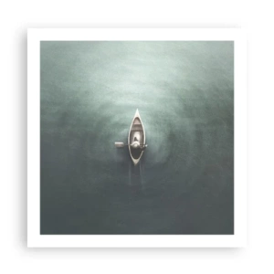 Poster - Durch den Mondsee - 60x60 cm