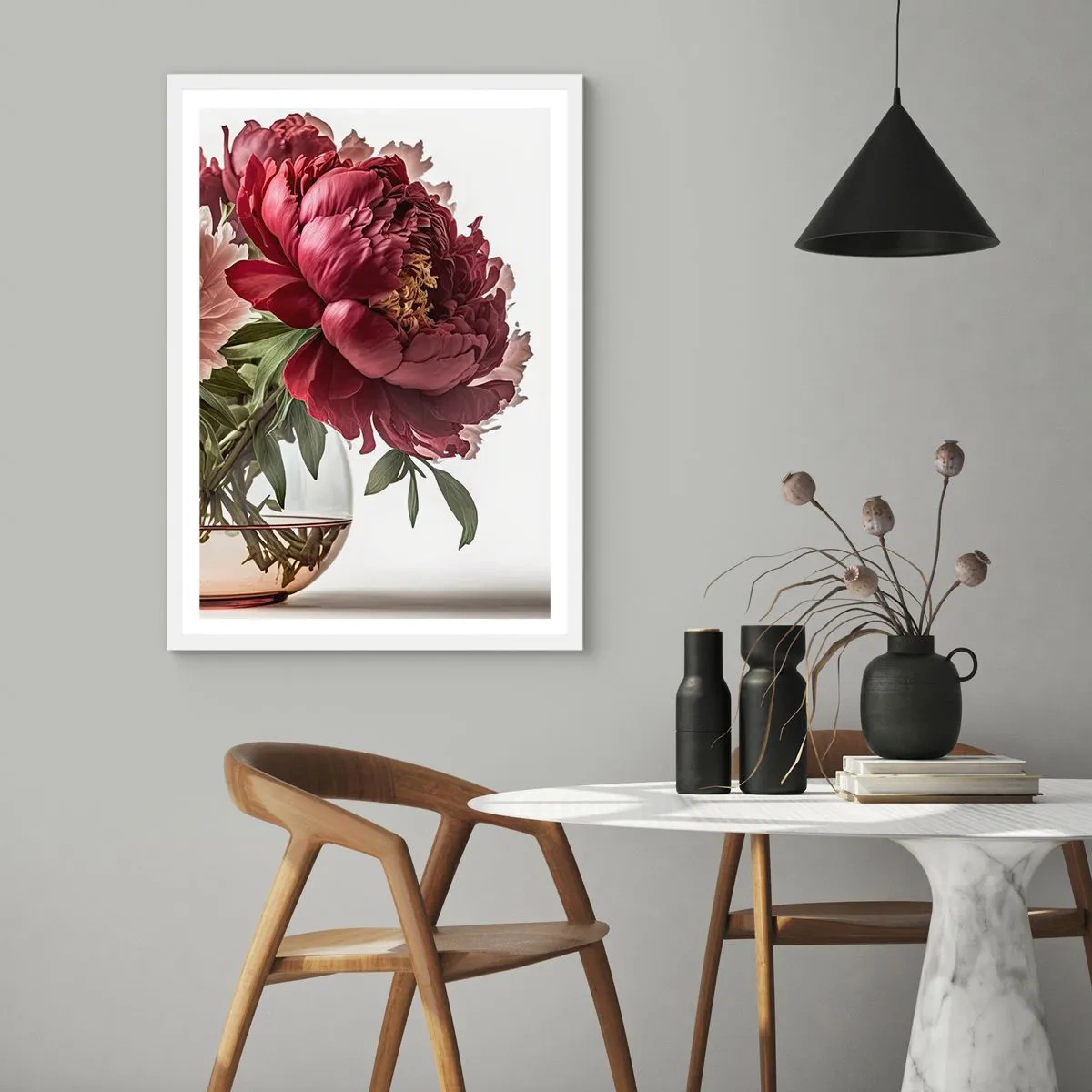 Poster in einem weißen Rahmen - In voller Schönheit - 30x40 cm
