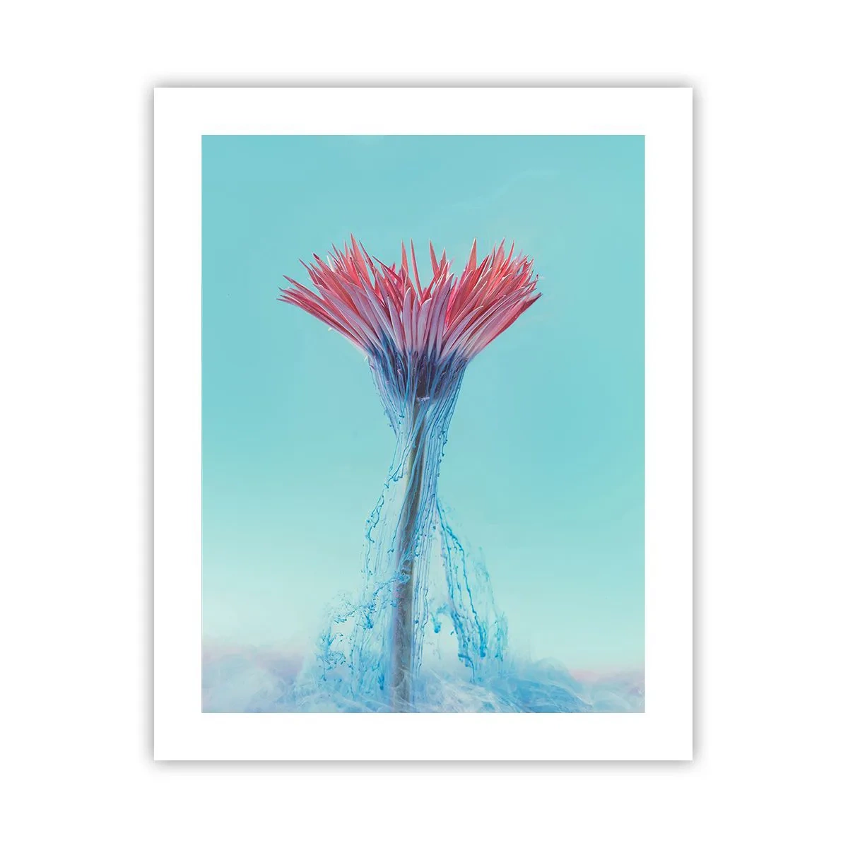 Poster - In einer belebenden Umarmung - 40x50 cm