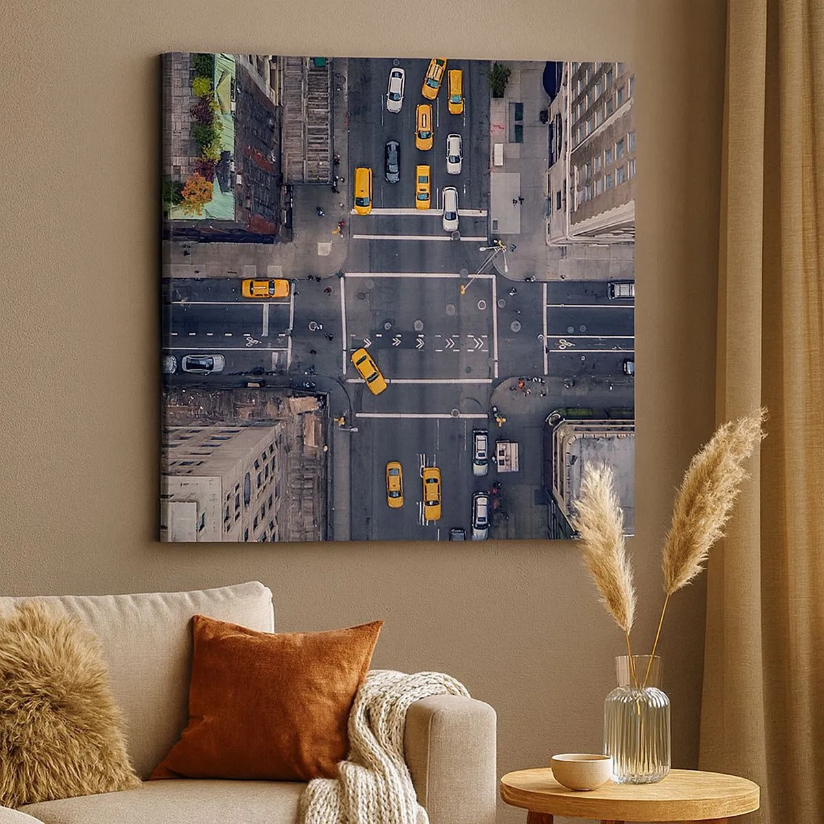 Bild auf Leinwand - Leinwandbild - Eine einfache Wahl - 30x30 cm