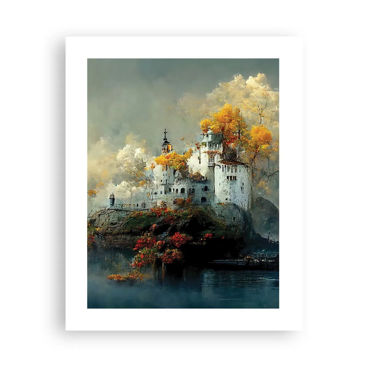 Poster - Beginn einer romantischen Geschichte - 40x50 cm