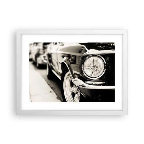 Poster in einem weißen Rahmen - Dauerhafter Glanz - 40x30 cm