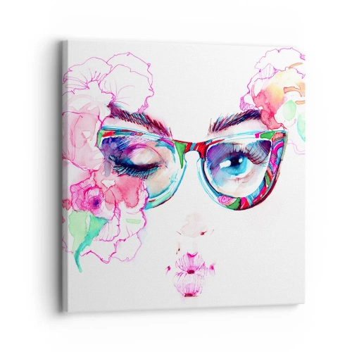 Bild auf Leinwand - Leinwandbild - Ein verlockendes Versprechen - 30x30 cm