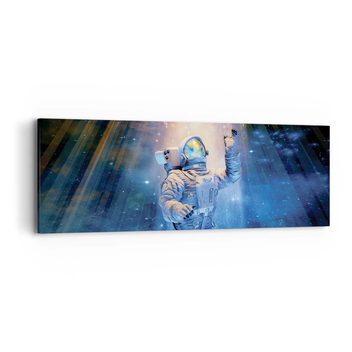 Bild auf Leinwand - Leinwandbild - Endlich am Ende - 90x30 cm