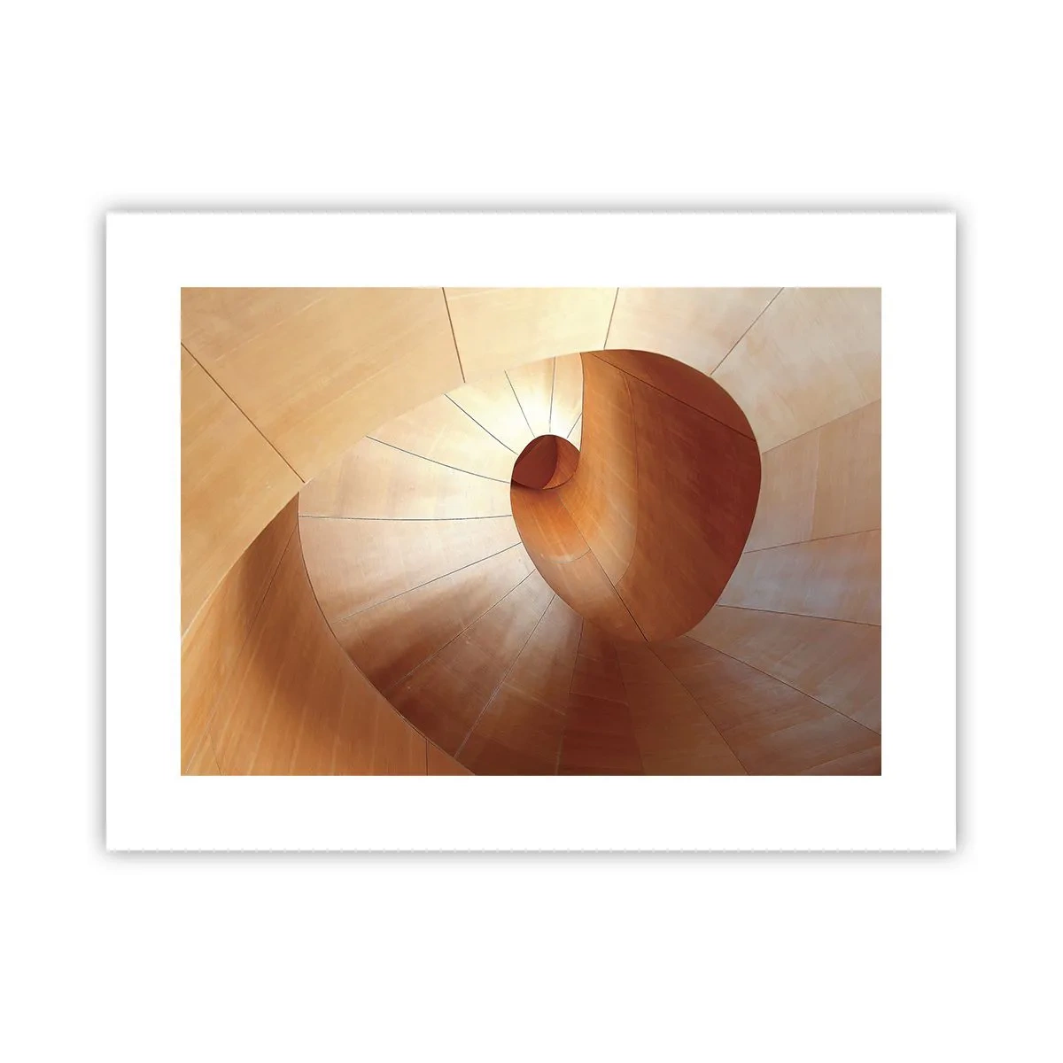 Poster - Architektonische Serpentine - 40x30 cm