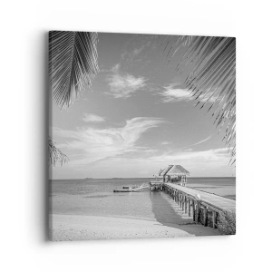 Bild auf Leinwand - Leinwandbild - Erinnerung oder Traum? - 40x40 cm