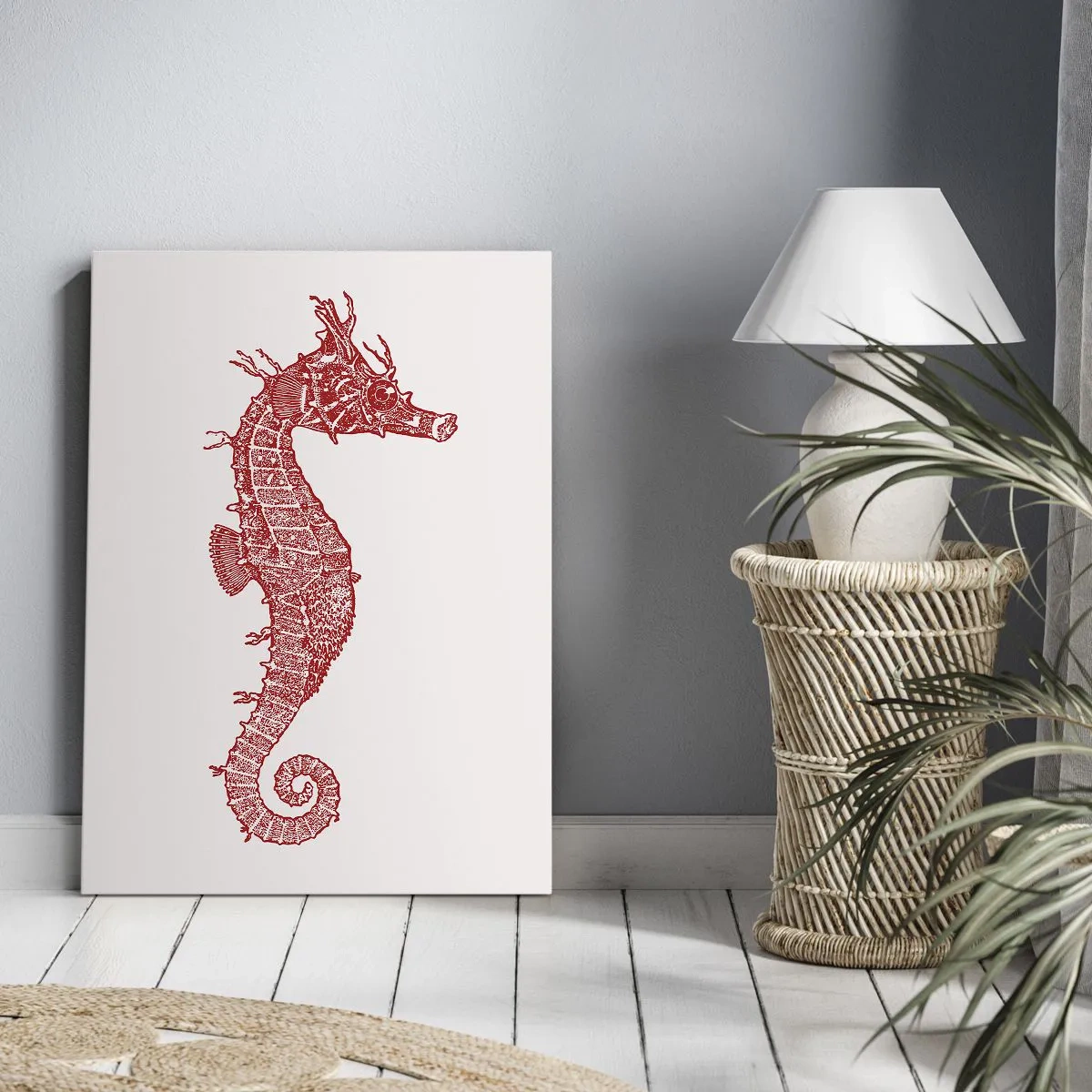 Bild auf Leinwand - Leinwandbild - Komplizierte Kreatur - 45x80 cm