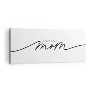 Bild auf Leinwand - Leinwandbild - Große Emotionen - 100x40 cm