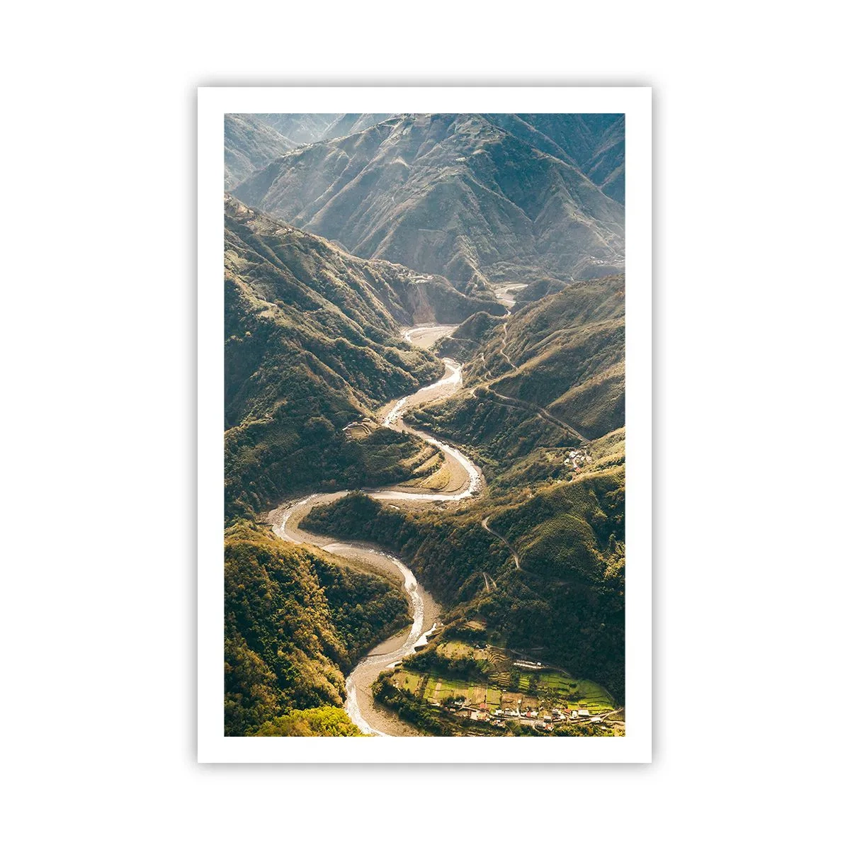 Poster - Direkt aus dem Herzen der Berge - 61x91 cm