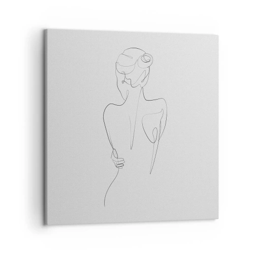 Bild auf Leinwand - Leinwandbild - Körpermusik - 50x50 cm