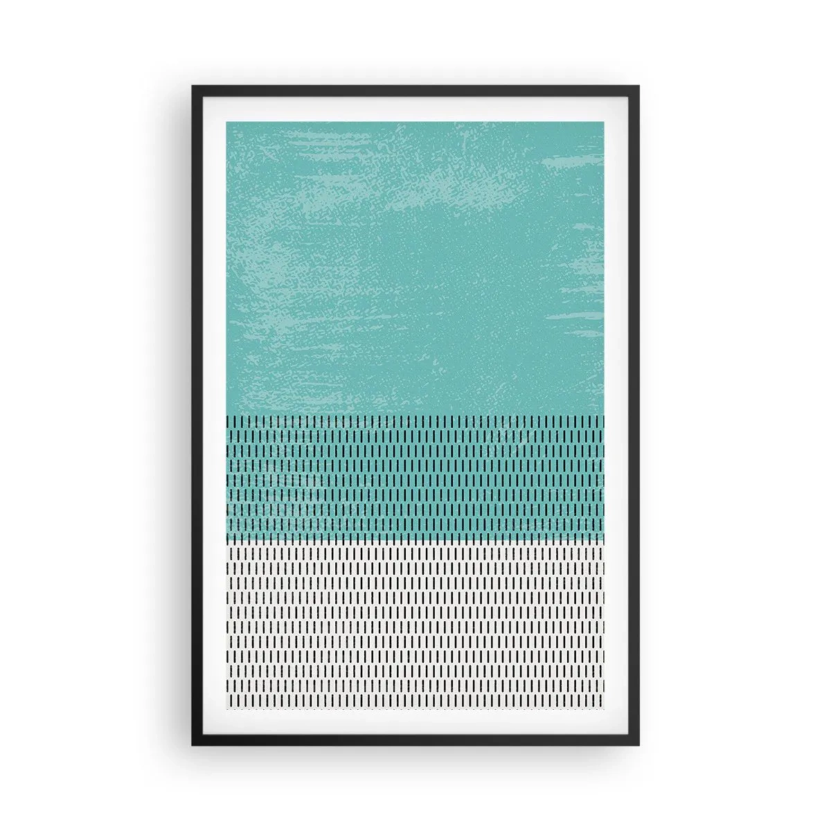 Poster in einem schwarzem Rahmen - Eine ausgewogene Komposition - 61x91 cm
